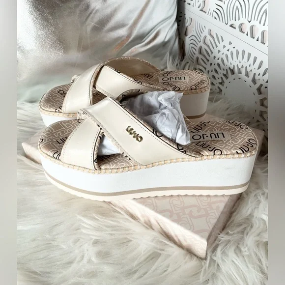 LIU.JO PLATFORM SANDALS - Picture 5 of 10